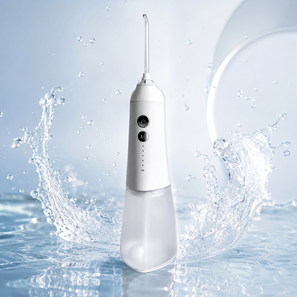 Dentson 5-Mode Cordless Water Flosser – 300ML Easy-Clean