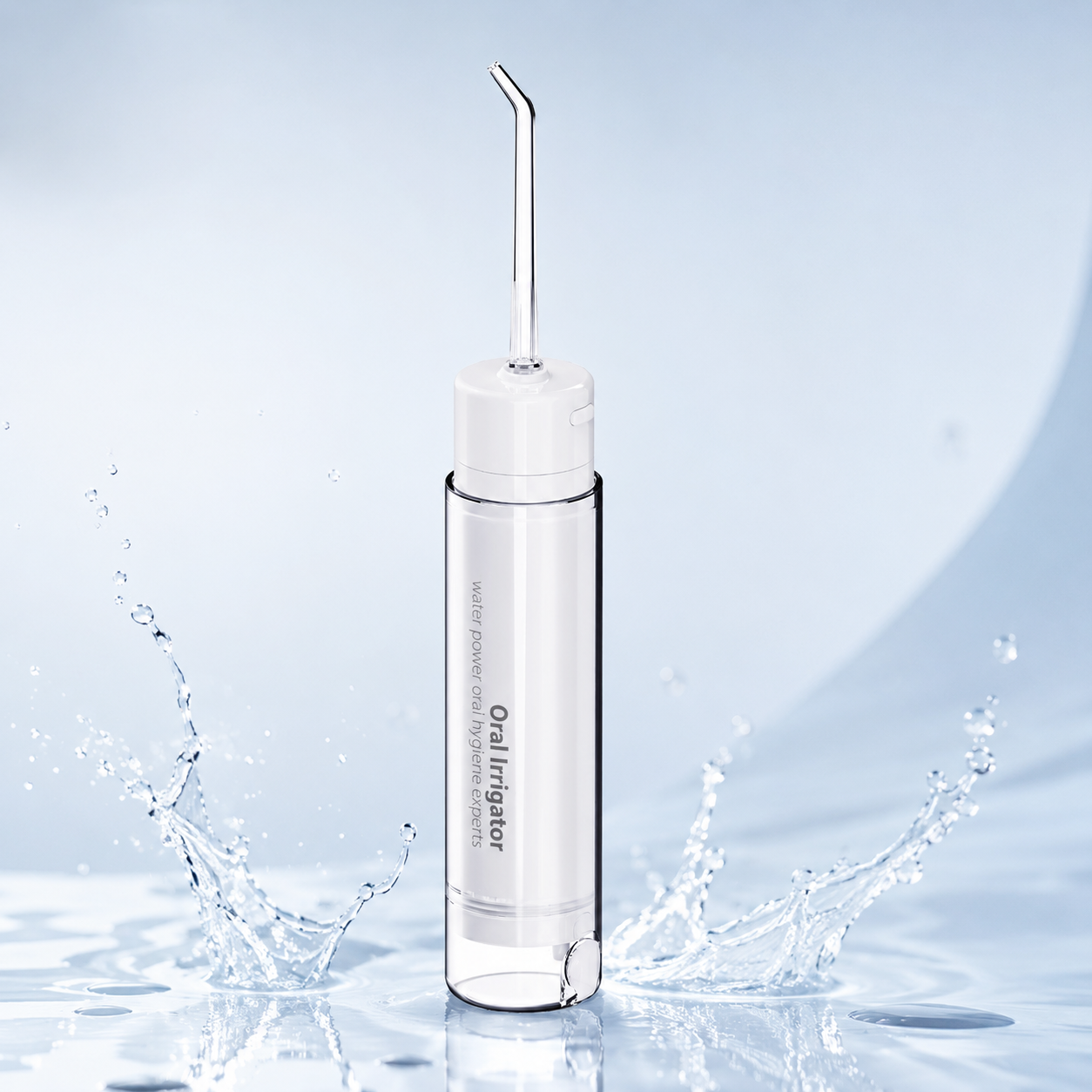 Dentson Dual-Capacity Travel Water Flosser – 100/200ML Compact Design