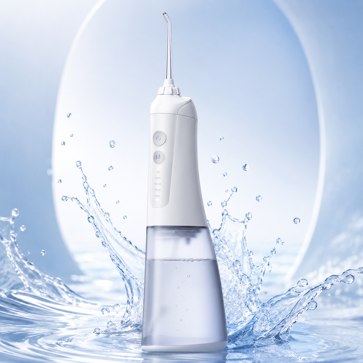 Dentson 5-Mode Water Flosser – 300ML Detachable Tank