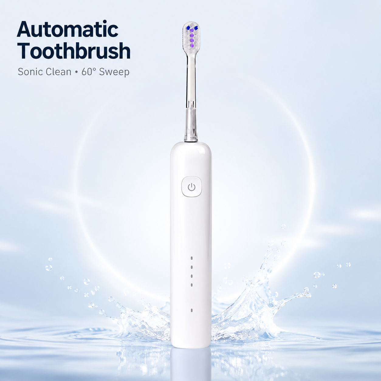 Dentson Sonic Electric Toothbrush – 4 Modes, 180-Day Battery Life