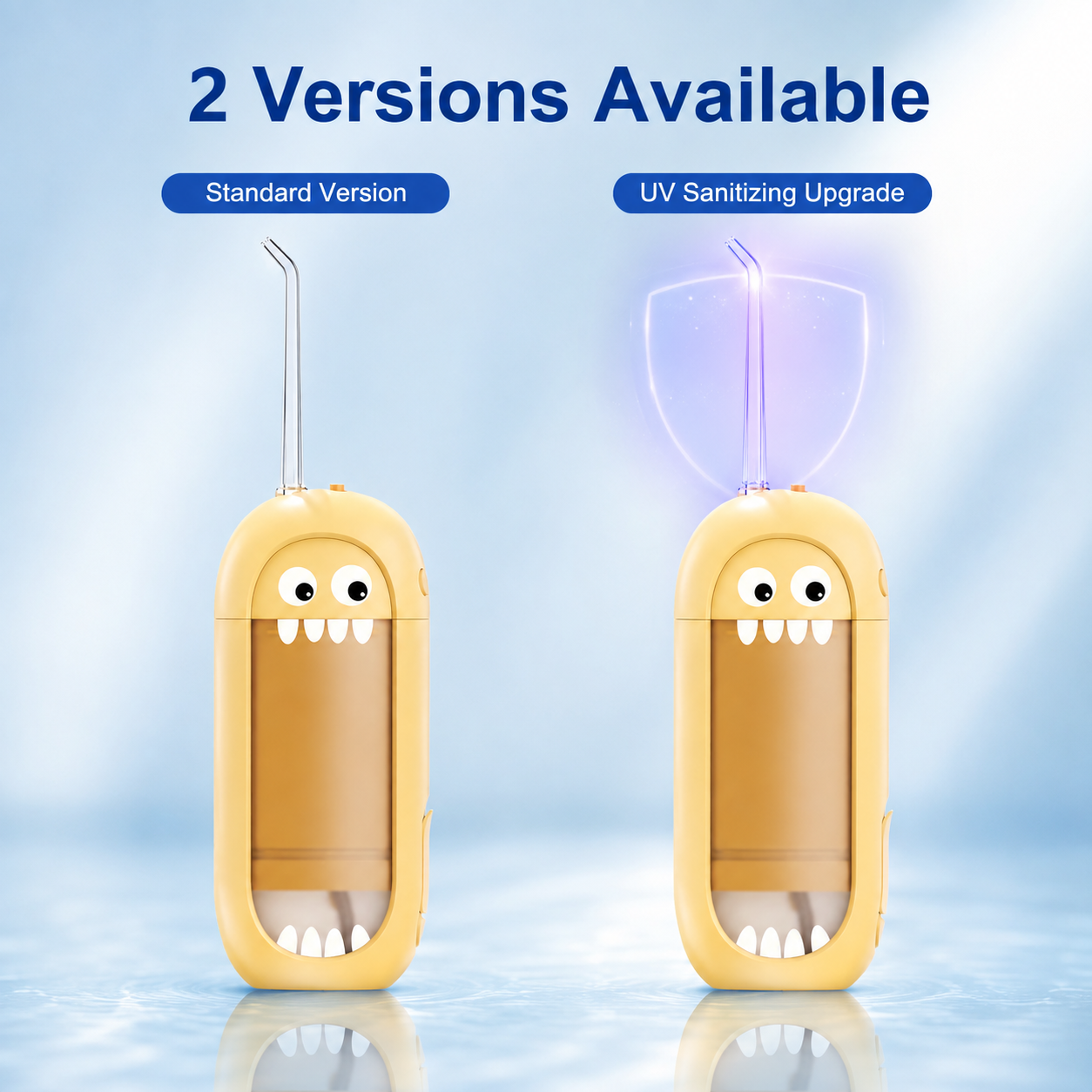 Dentson Mini Water Flosser – Standard or UV Sanitizing Edition