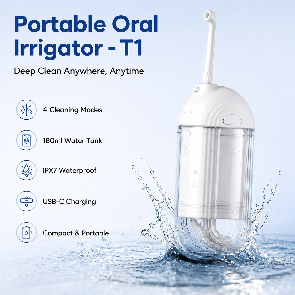 Portable Water Flosser - T1